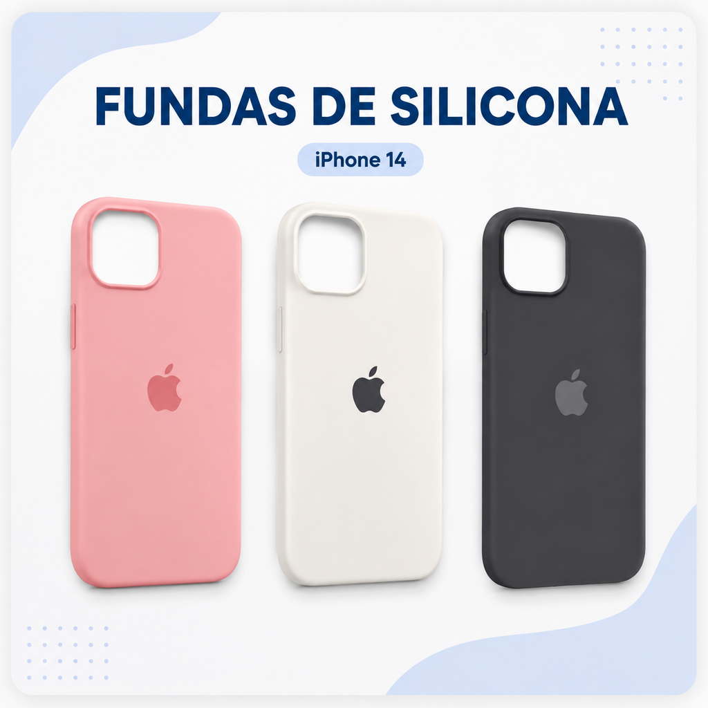 Fundas de silicona para iPhone 14: colores disponibles