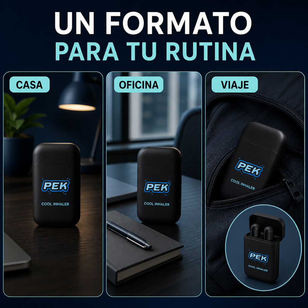 Lummy Cool Inhaler — Inhalador Nasal de Bolsillo
