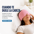Gorro gel frío para migraña alivio instantáneo