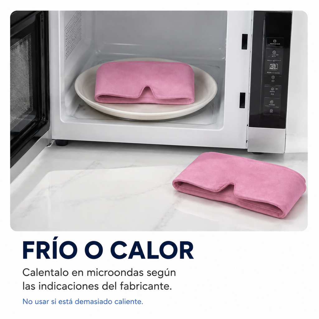 Gorro de gel Lummy: uso en microondas