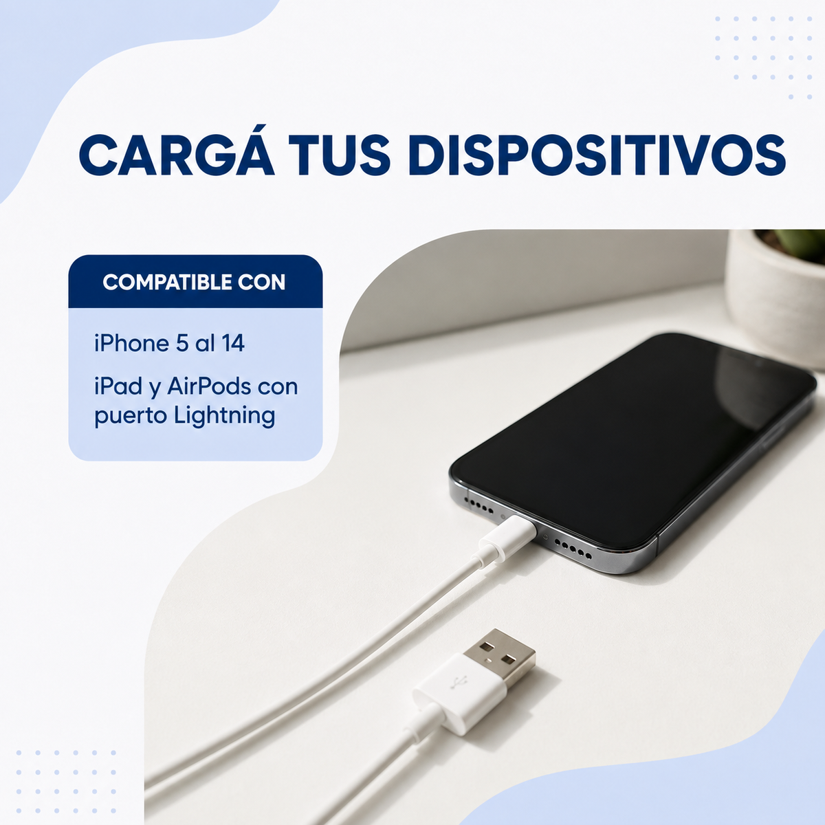 Cable de carga